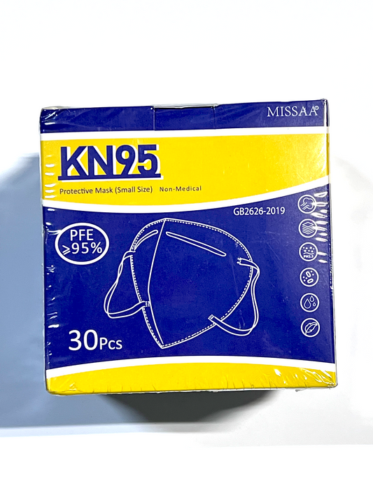 30 Count Disposable KN95 MISSAA Face Masks for Kids
